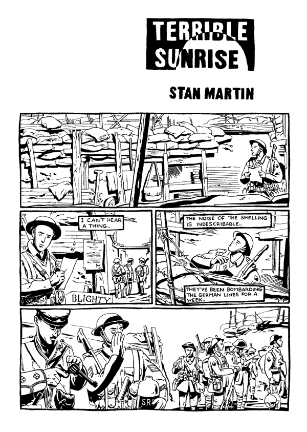 Terrible Sunrise page 2  (c) Steve Martin
